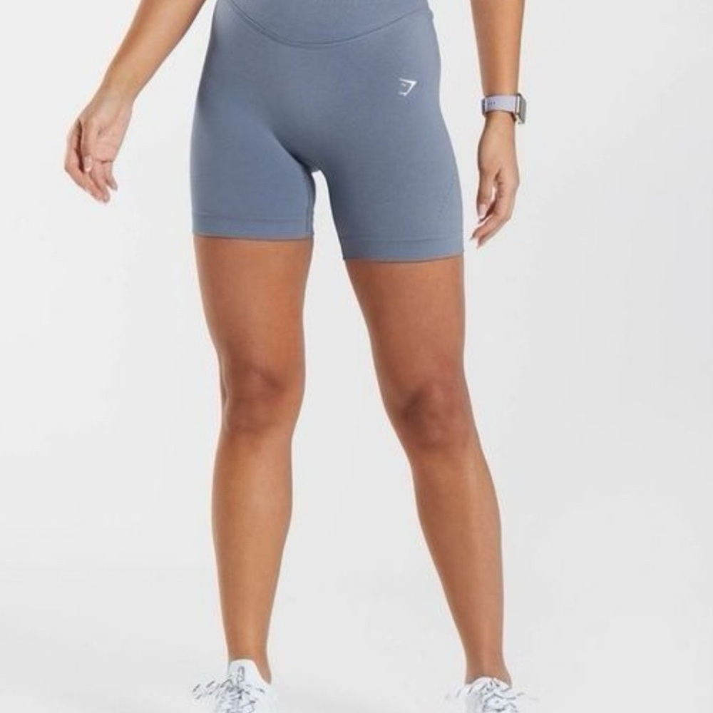 GYMSHARK Sweat Seamless Size XS Periwinkle